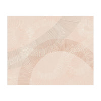 calming essentials Curved Lines chalky peach (Print Only)