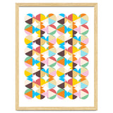 Retro Geometry #society6 #decor #buyart thumbnail