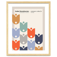 Stockholm Galleri Skandinavien Art Exhibition Poster