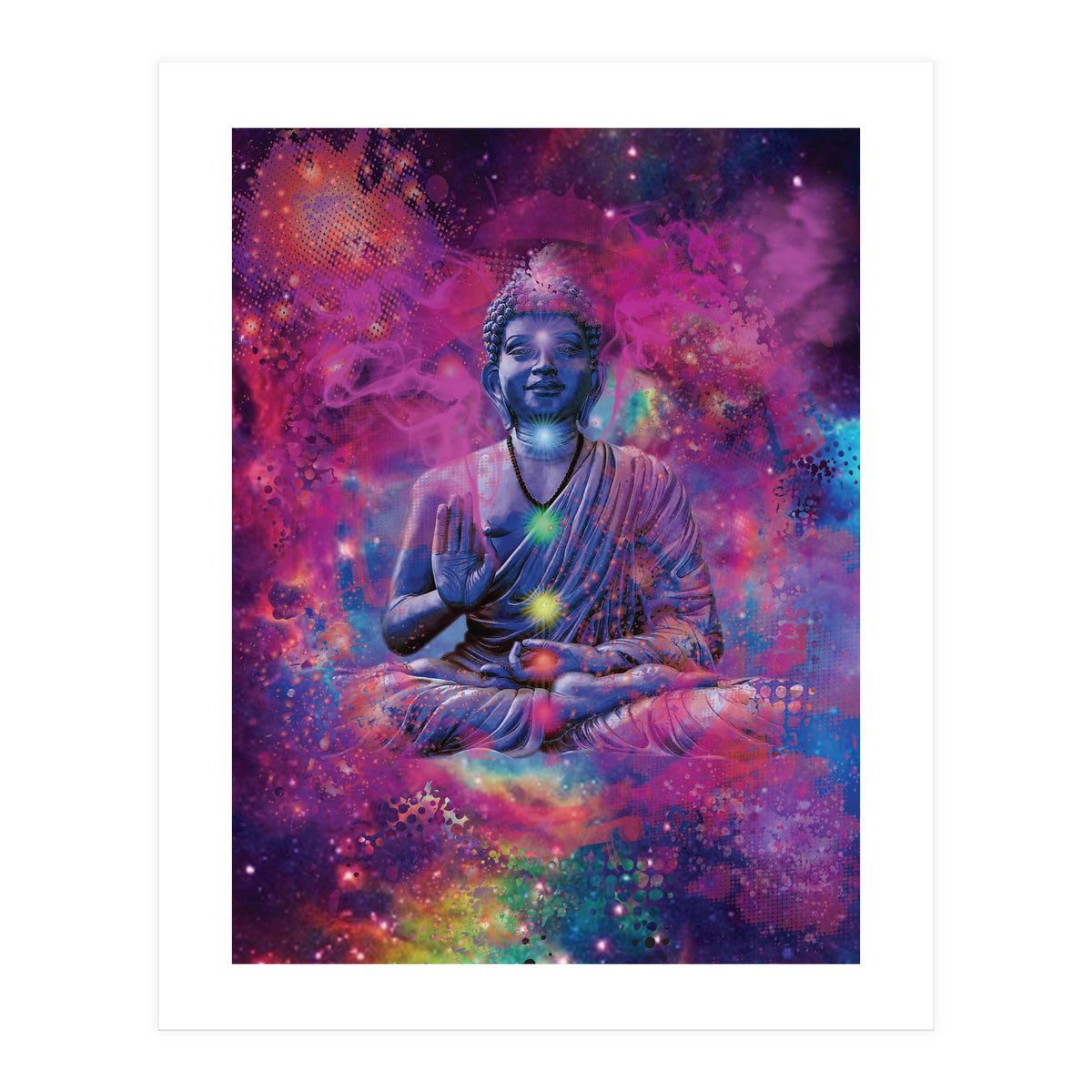 Buddha Chakra Spirit Spirit Energy (Print Only)