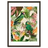 Parrots in tropical Jungle thumbnail