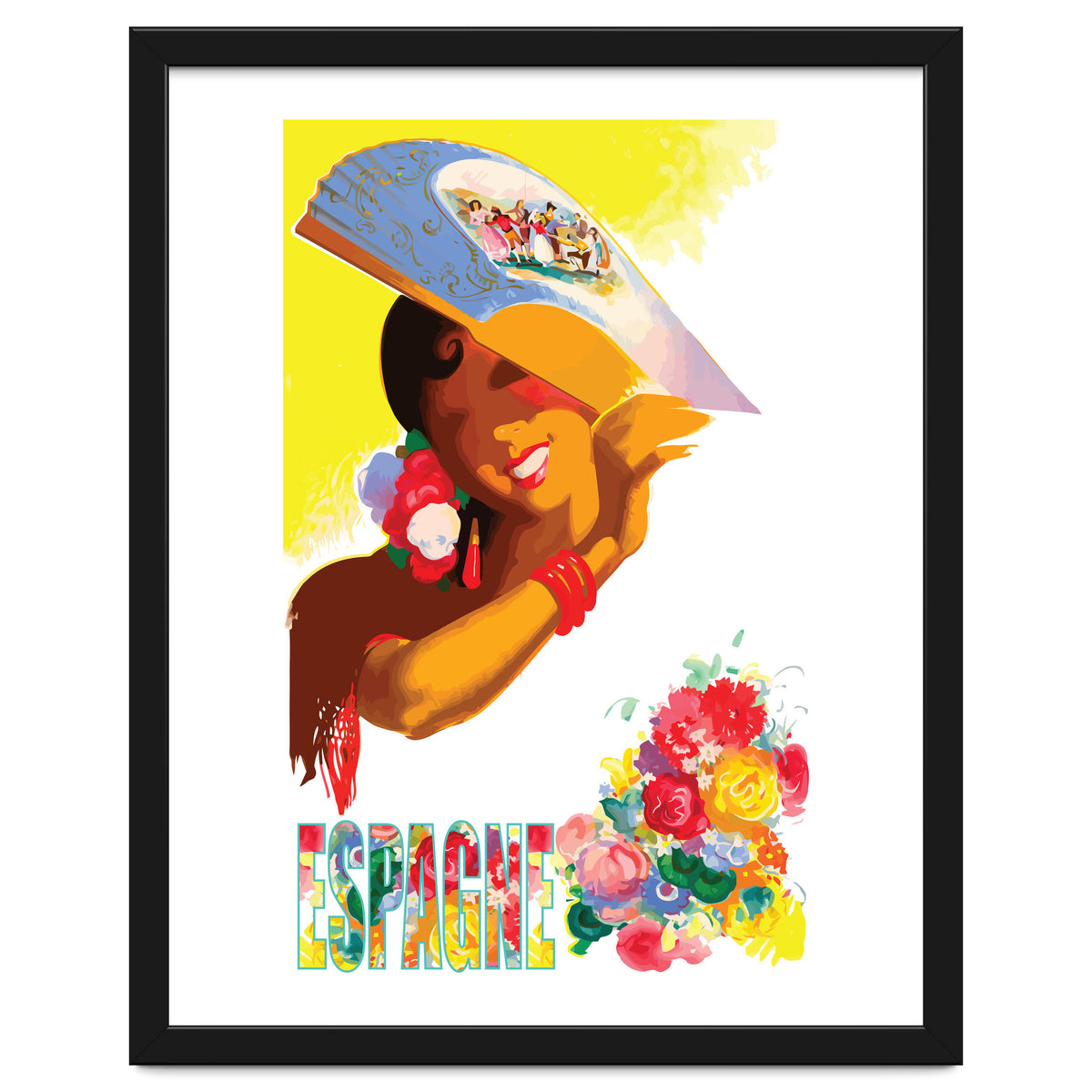 Spain, Woman With a Fan