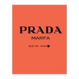 Prada Marfa, Fashion Sign Poster, Chic Decor, (Print Only) thumbnail