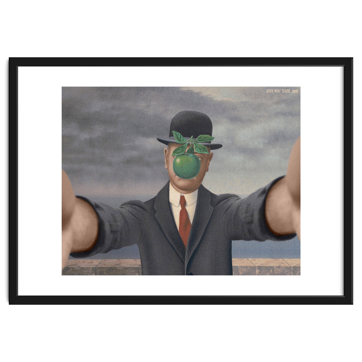 The Son Of Man - Magritte - Selfie