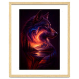The Nebula Guardian Wolf of the Mountains thumbnail