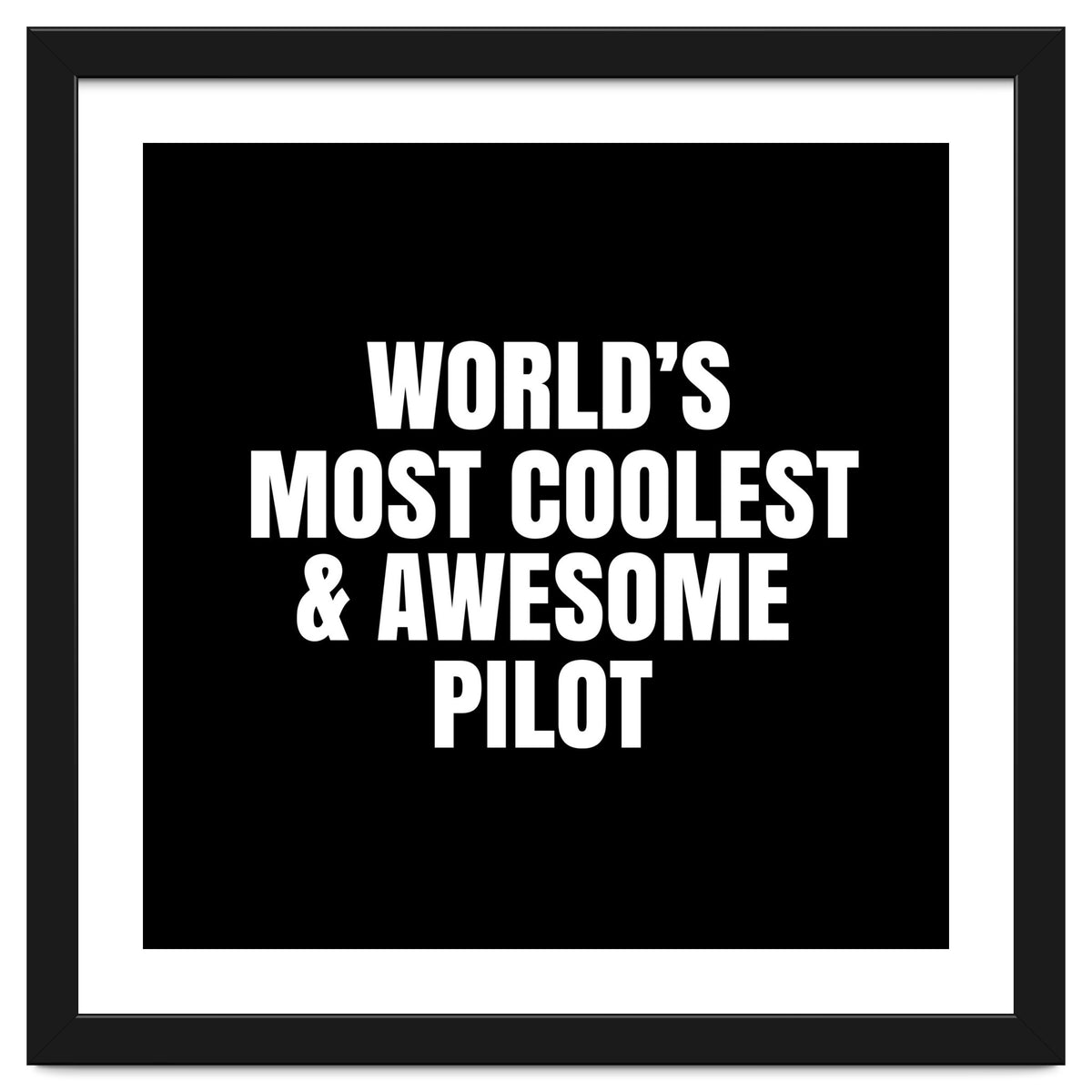 World's most coolest and awesome pilot