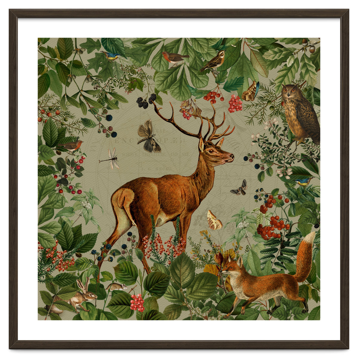 Nostalgic autumn guardians of the forest 3