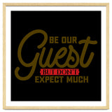 Be Our Guest But Don't Expect Much thumbnail