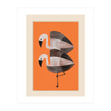 Tangerine Flamingos (Print Only) thumbnail