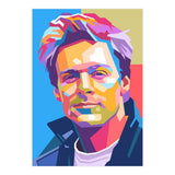 Bryan Adams pop art portrait (Print Only) thumbnail