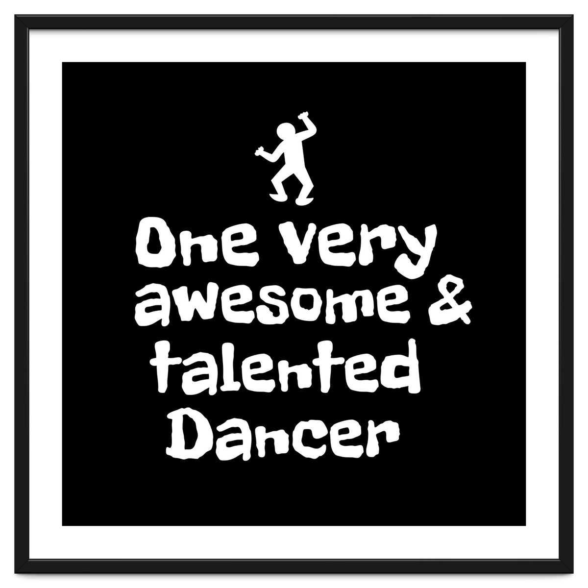 One very awesome and talented dancer