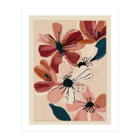 Blush And Wine Blossoms II (Print Only)