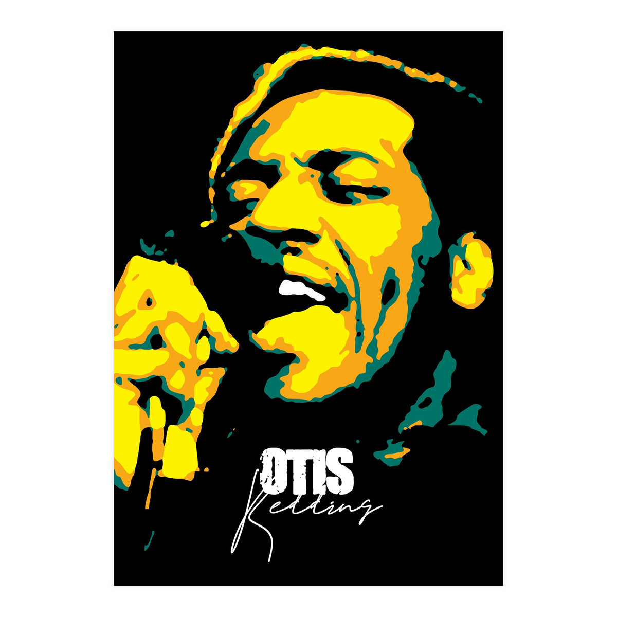 Otis Redding American Singer, Musician Legend (Print Only)