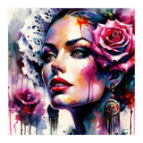 Rose Mantilla Flamenco Portrait (Print Only) thumbnail
