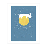 Flying cosmic cat (Print Only) thumbnail