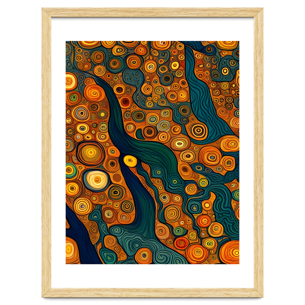 Artificial Masterworks - Klimt van Gogh