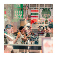 Through the Glass - Hong Kong (Print Only)