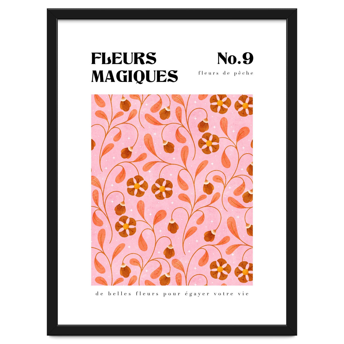 Magical Flowers No.9 Peachy Florals