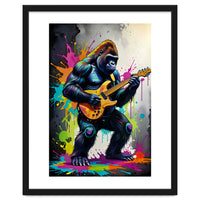 Gorilla Plays Guitar