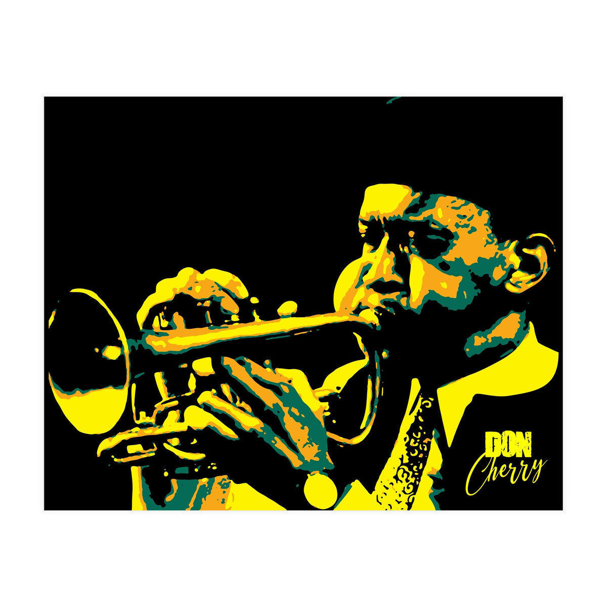 Don Cherry American Jazz Trumpeter (Print Only)