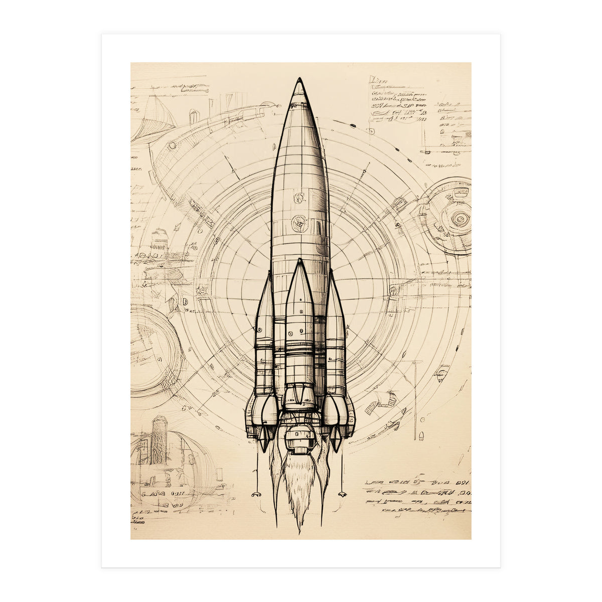 Back To The Moon 018 (Print Only)