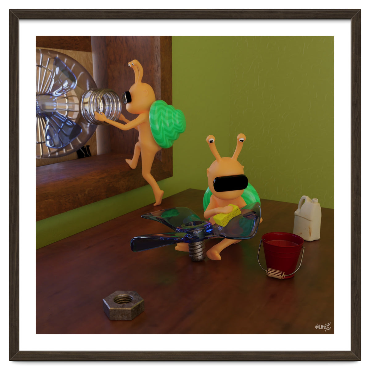 Sustainable Air Cooling System "wip" (Lwuba 036 Air Cooler 01)