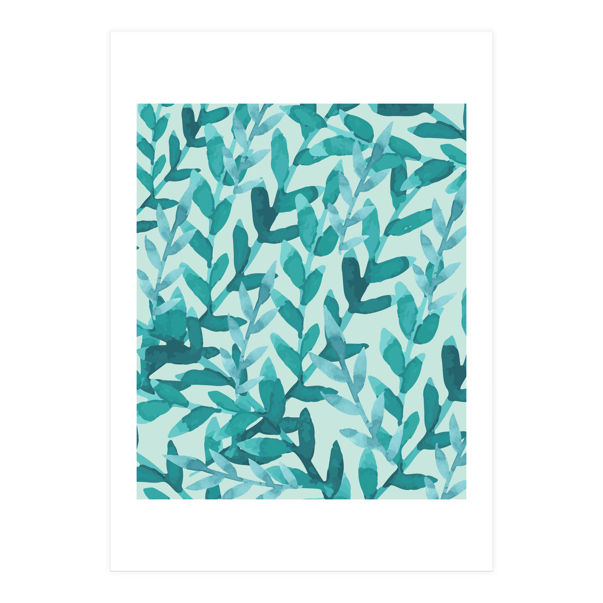 Lush Blue (Print Only)