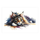 Maine Coon Resting Portrait (Print Only) thumbnail