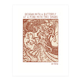 Woman With A Butterfly (Print Only) thumbnail