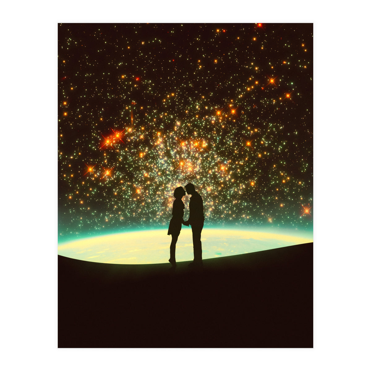 A Cosmic Kiss (Print Only)