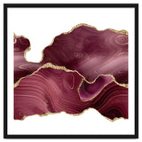 Burgundy & Gold Glitter Agate Texture 08 thumbnail