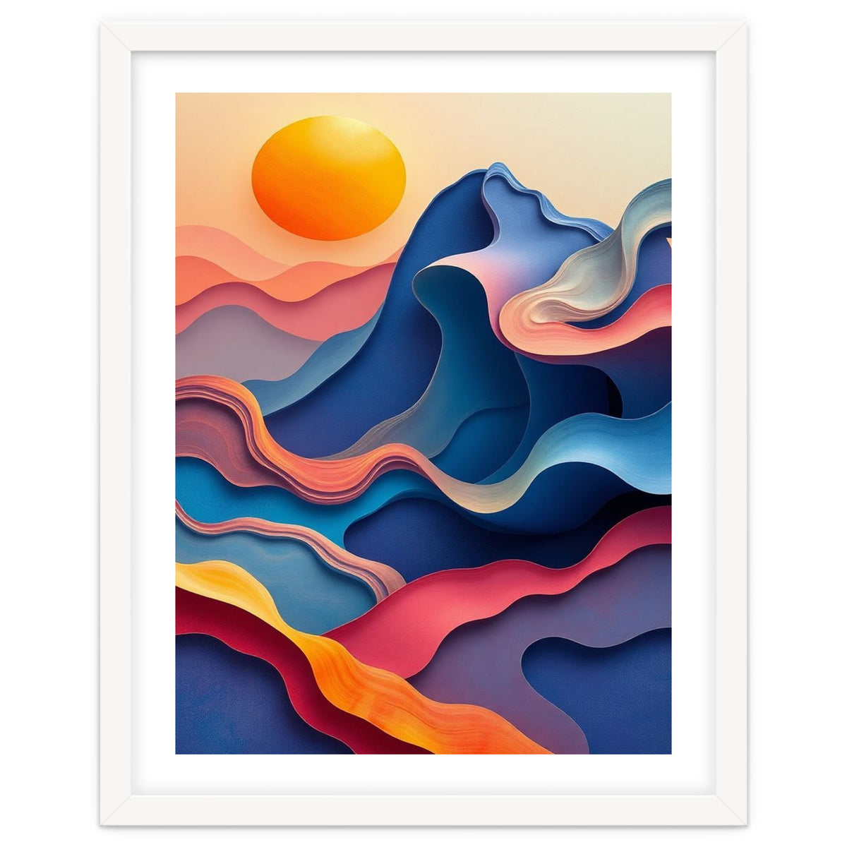 Sunset Over the Reef