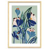 Florals At Night – Modern Illustration Light thumbnail