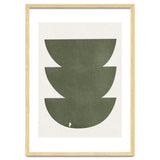 GREEN WATERCOLOR SHAPES NO.3 thumbnail