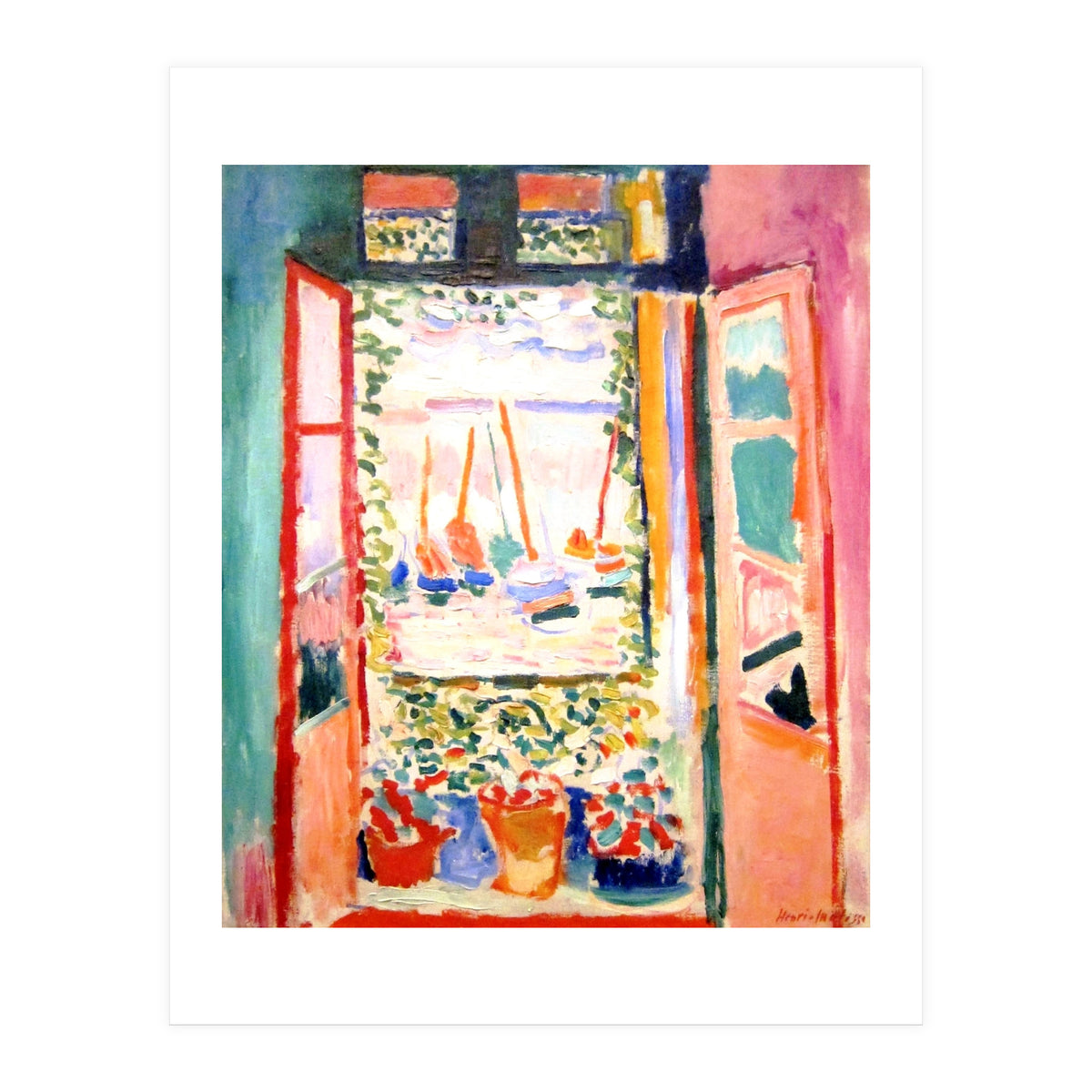 Open Window, Collioure – Henri Matisse (1905) (Print Only)