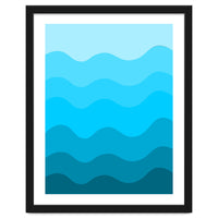 Blue gradient design