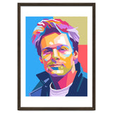 Bryan Adams pop art portrait thumbnail