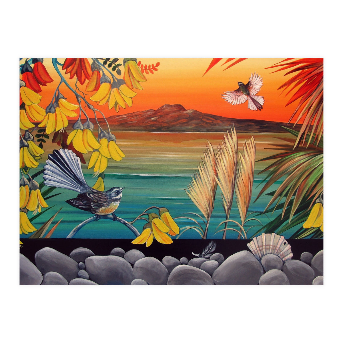 Rangitoto Sunset (Print Only)