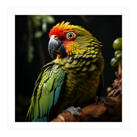 Vibrant Macaw Parrot  (Print Only)