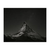Matterhorn Switzerland Starry Night Mountain Photography (Print Only) thumbnail