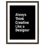 Always Think Creative Like A Designer thumbnail