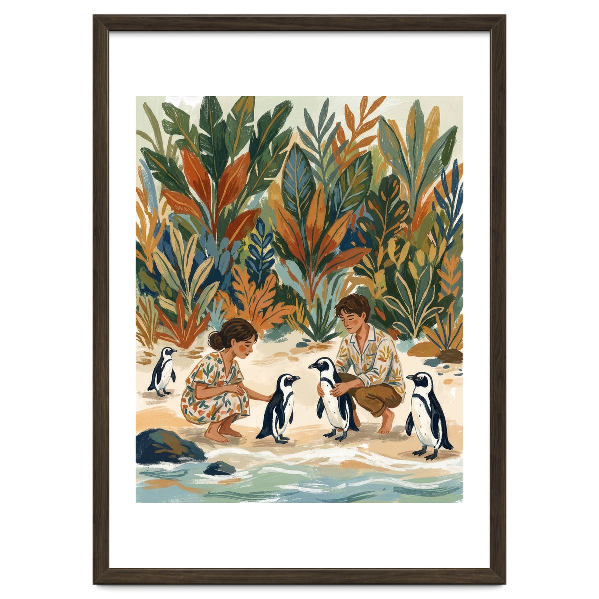 Wildlife Beach Gathering