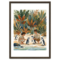 Wildlife Beach Gathering