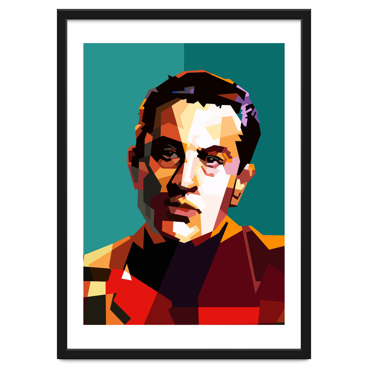 Robert De Niro The Godfather Pop Art WPAP