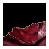 Burgundy & Gold Agate Texture 06  (Print Only) thumbnail