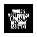 World's most coolest and awesome research assistant (Print Only) thumbnail