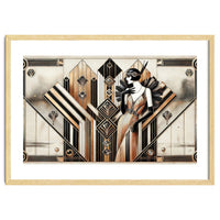 Gatsby Glamour Art Deco Scene