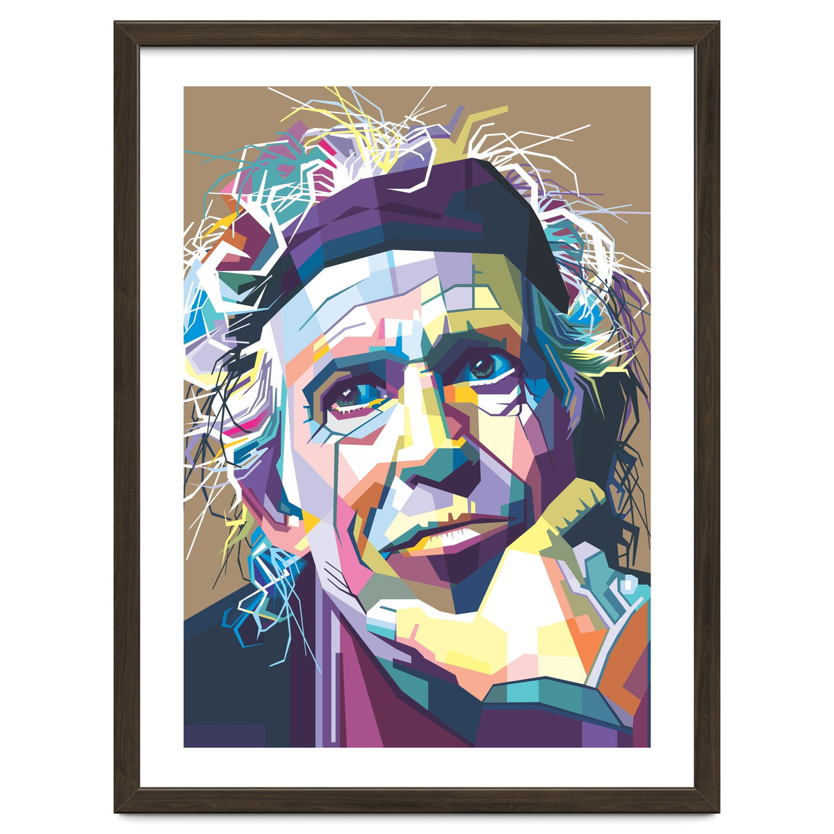 K Richards Pop Art WPAP