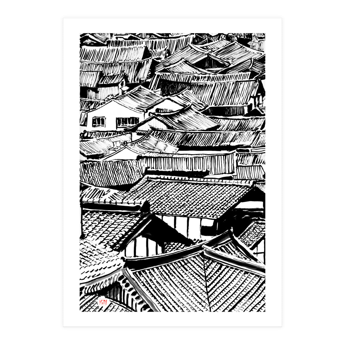 Rooftops (Print Only)