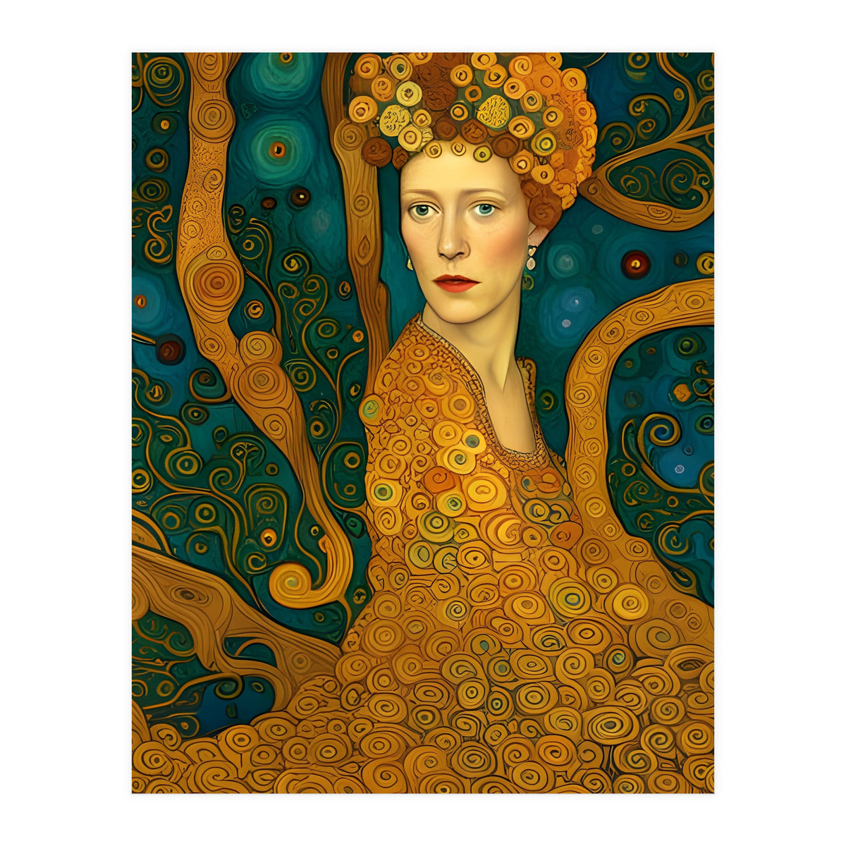 Artificial Masterworks - Klimt van Gogh (Print Only)